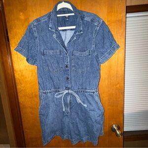 GAP Blue Denim Jumpsuit